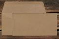 [16400262] PAPERADO Briefhüllen 110x220 mm DL Glatt Kraft 125 g/m² 